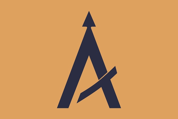 Plik wektorowy litera a szablon projektu wektora logo
