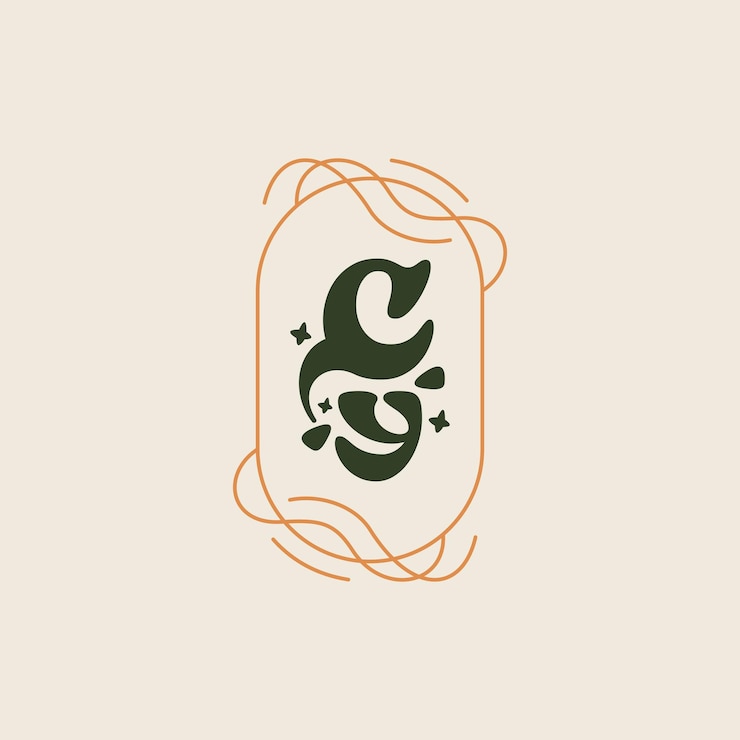 Wektor litera cy elegancki alfabet ślubny typografia luksusowa klasyczne litery serifowe czcionki dekoracyjne logo