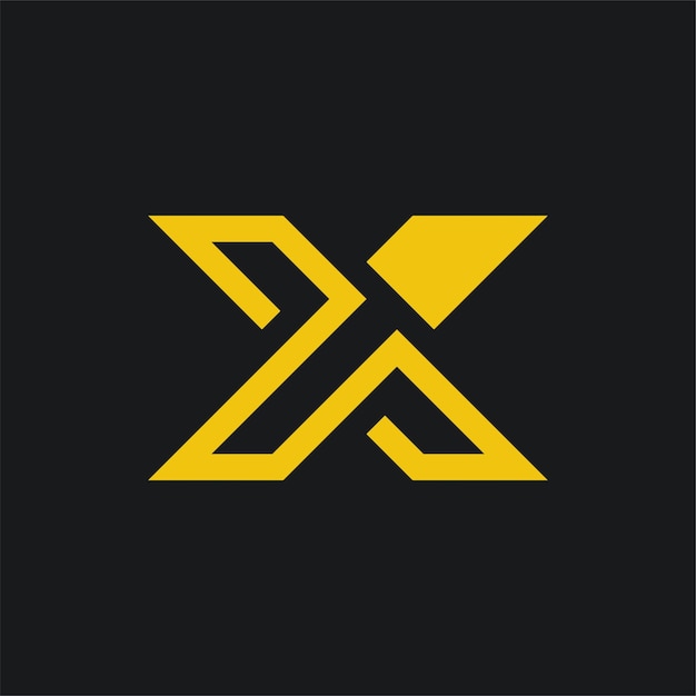 litera x ikona logo
