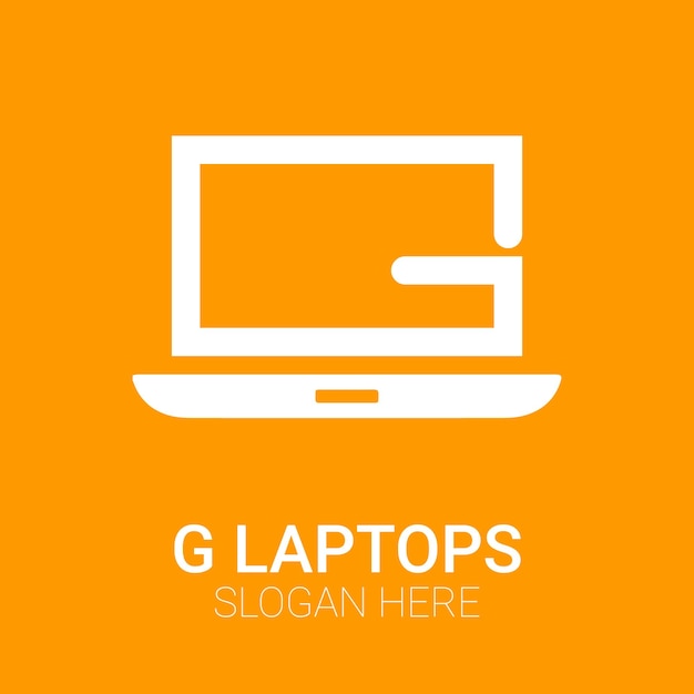 Litery alfabetu początkowe logo monogram g ilustracja
