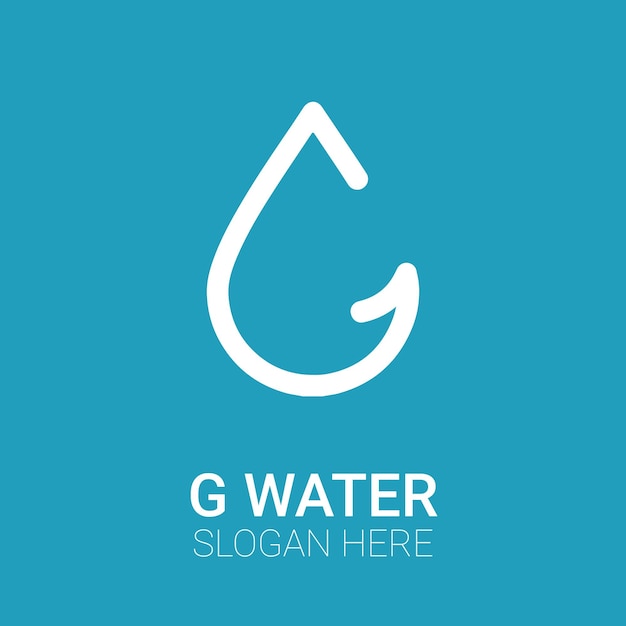 Litery alfabetu początkowe logo monogram g ilustracja