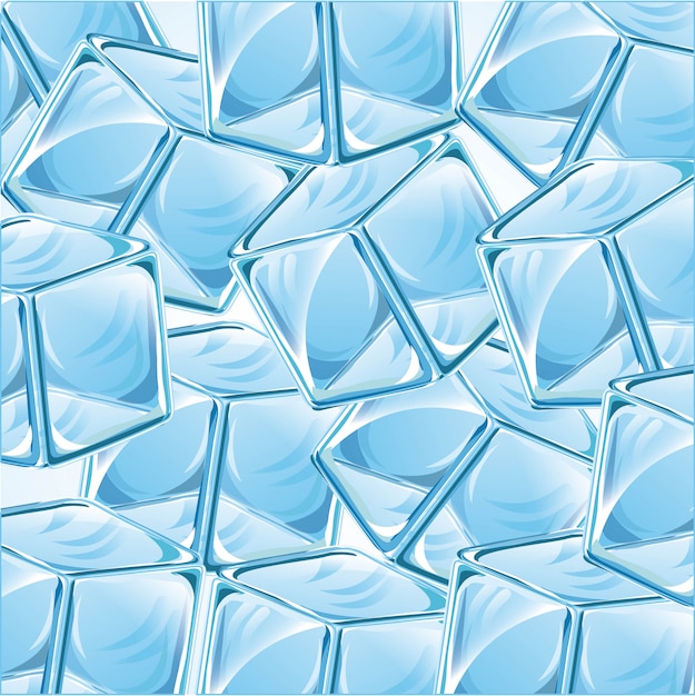Plik wektorowy lodowy projekt nad błękitną tło wektoru ilustracją