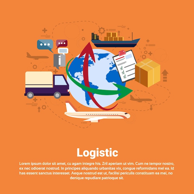 Logistic Shipping Delivery Service
