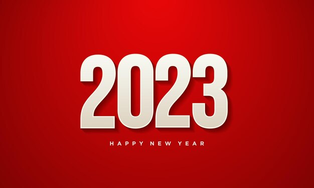 Logo 2023 z minimalistycznymi liczbami