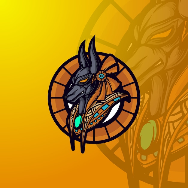 Logo Anubis Mascot E-sport