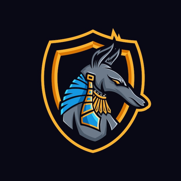 Plik wektorowy logo anubis