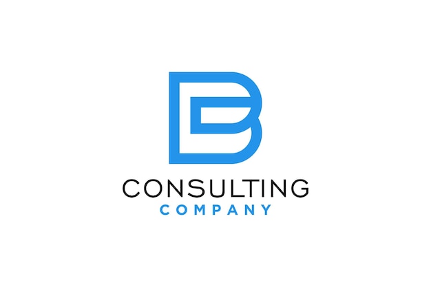 Logo B Letter Technology