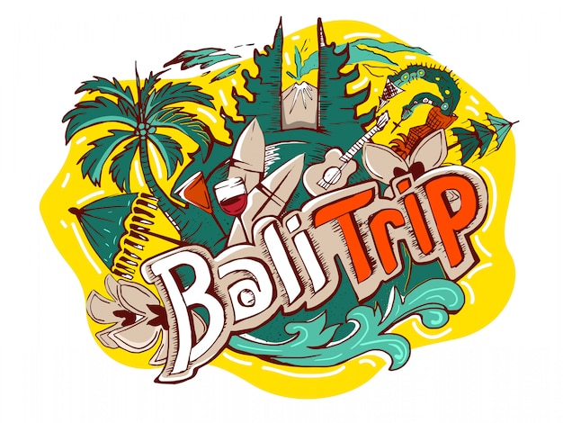 Logo Bali Indonezja Trip