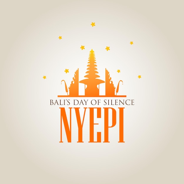 Logo Balijskiego Dnia Ciszy Nyi