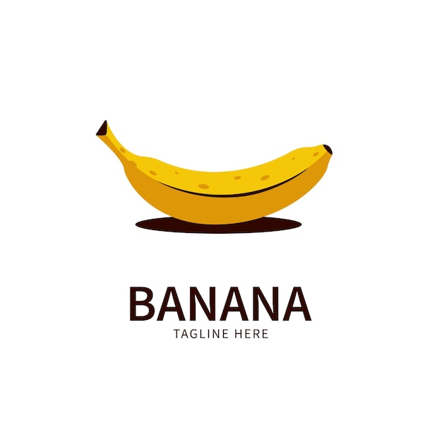 Plik wektorowy logo banana. ilustracja wektorowa banana