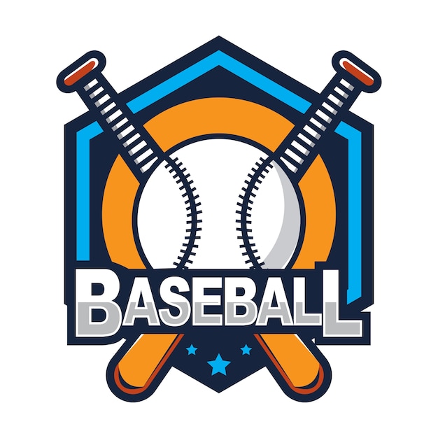 Logo Baseball, American Logo Sport