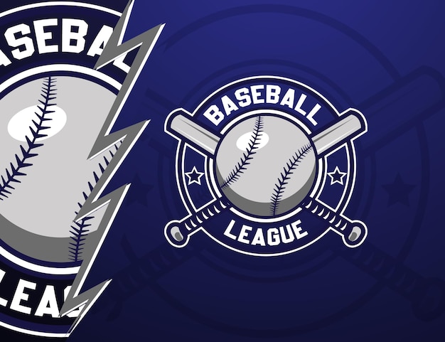 Plik wektorowy logo baseball championship esports