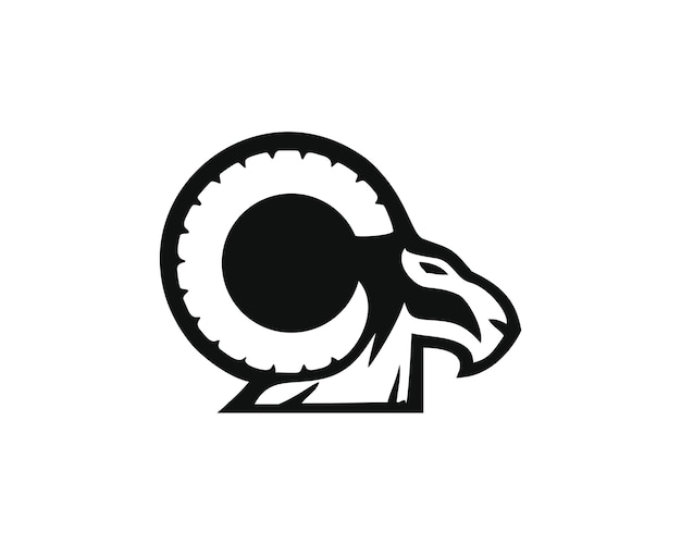 Plik wektorowy logo bighorn