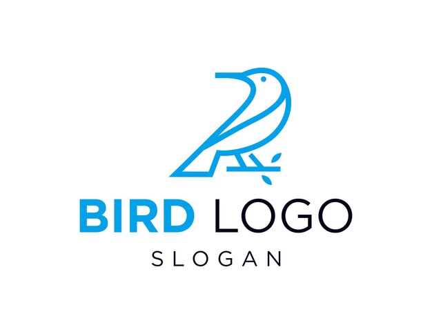 Logo Bird Design zostało stworzone za pomocą aplikacji Corel Draw 2018 z białym tłem