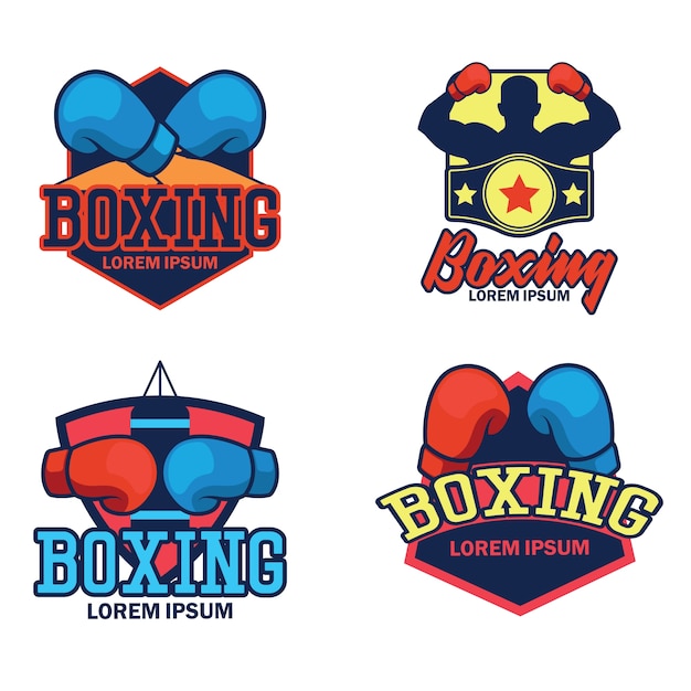 Plik wektorowy logo boksu