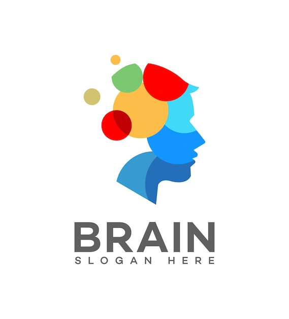 Plik wektorowy logo brain tech ikona marka tożsamość znak symbol