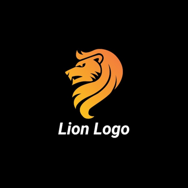 Logo Creative Lion Na Czarnym Tle