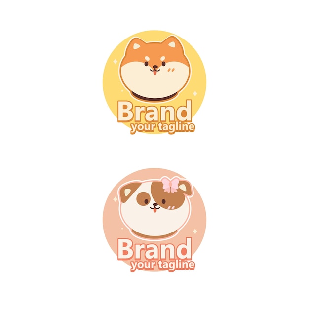 Logo Cute Dog