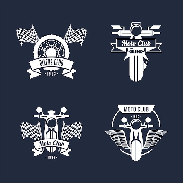 Logo czterech motocyklistów