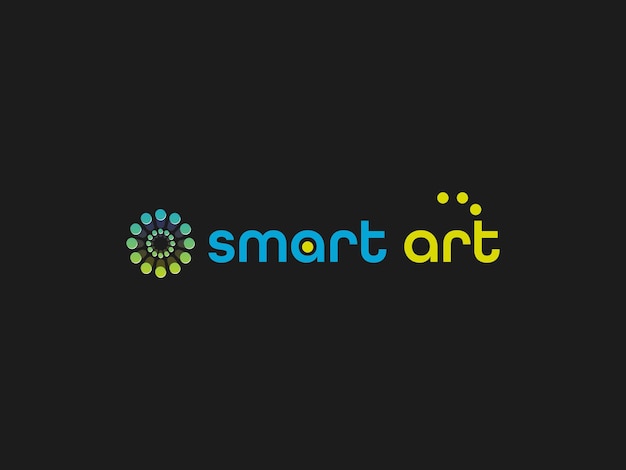 Plik wektorowy logo dla firmy smart art