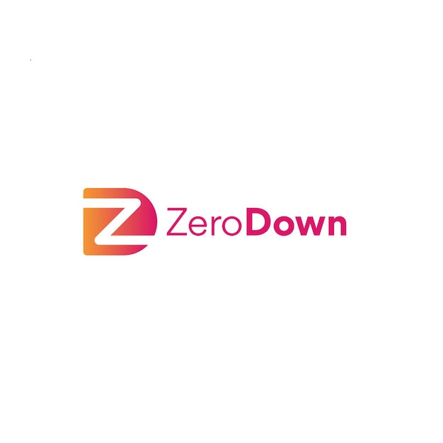 Logo dla firmy zero down