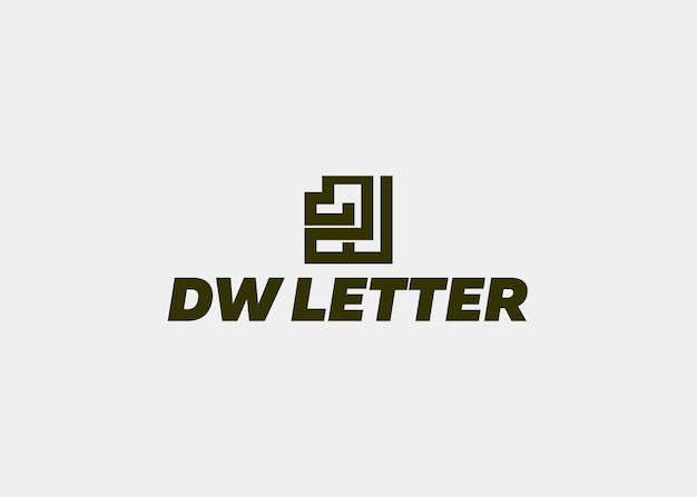 LOGO DW LITERA NAZWA FIRMY