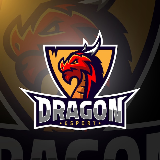 Logo E-gier Dla Graczy Dragon Head