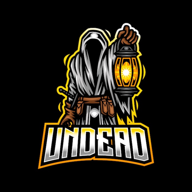 Logo E-sportowej Maskotki Undead Reaper