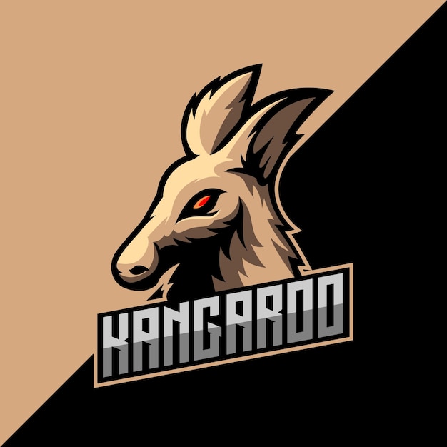 Logo E-sportu Maskotki Kangura