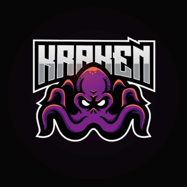 Logo E-sportu Maskotki Krakena