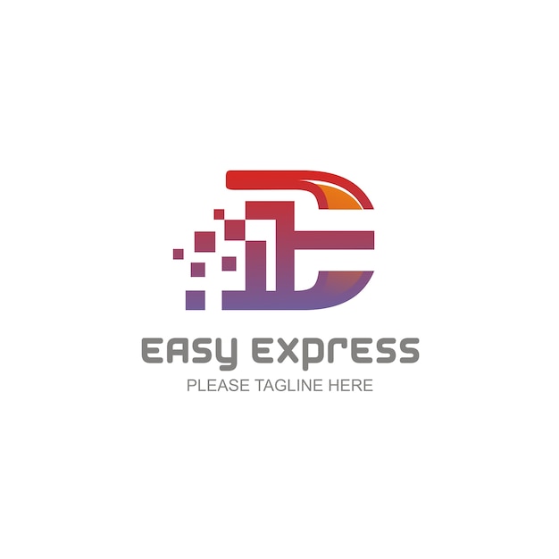 Plik wektorowy logo easy express