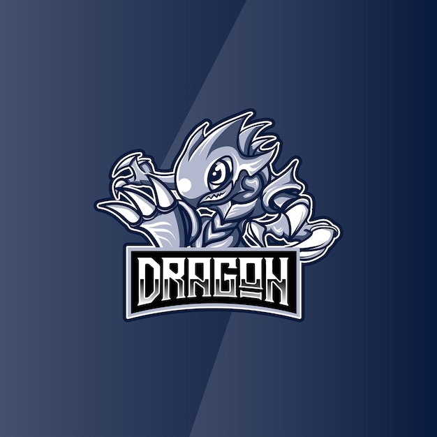 Logo Esport Dragon Character