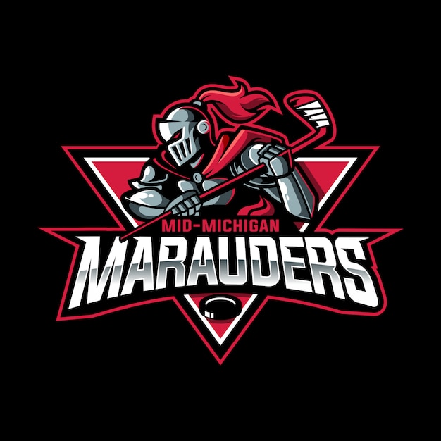 Plik wektorowy logo esportów marauders