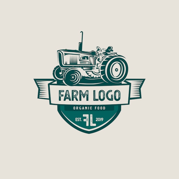 Plik wektorowy logo farmy