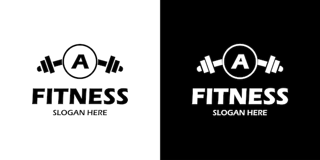 Logo Fitness Litery A