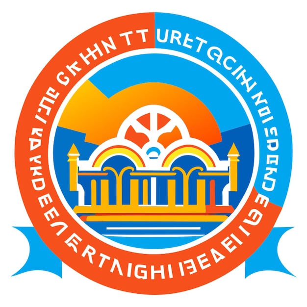 Plik wektorowy logo fundacji charytatywnej dziedzictwa ilustracja wektorowa