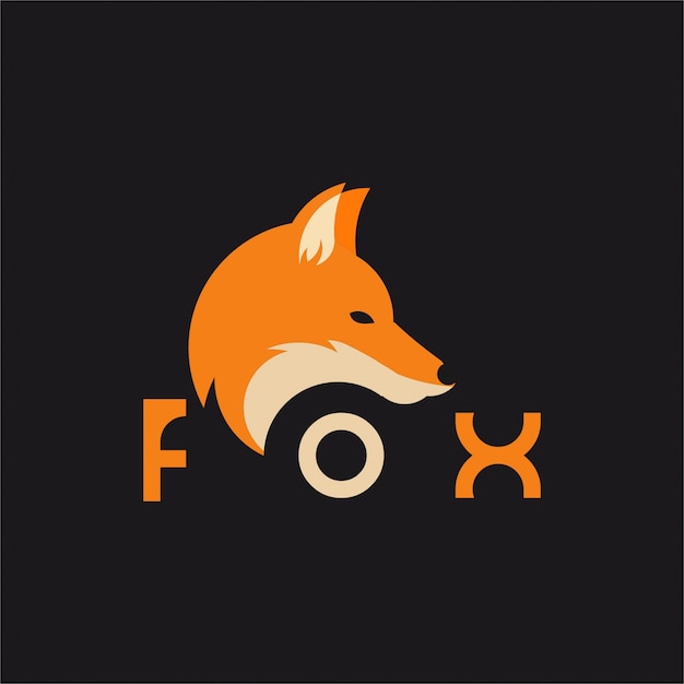 Logo głowy Fox