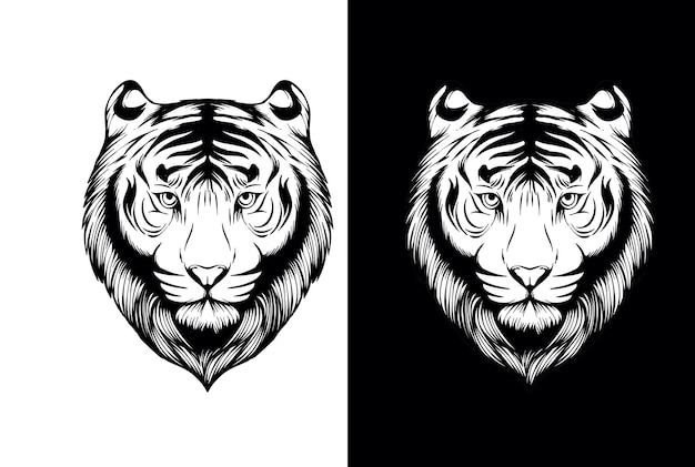 logo głowy tygrysa