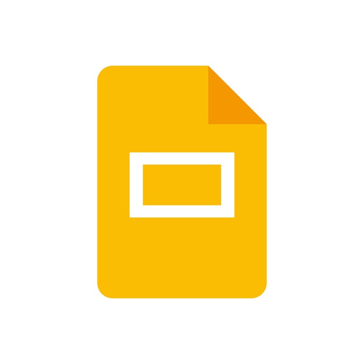 Wektor logo google slides