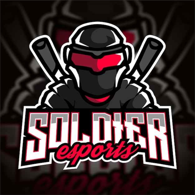 Logo Gry Esport żołnierza