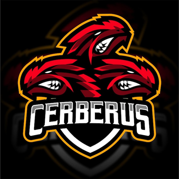 Logo Gry Maskotka Czerwonego Cerberusa