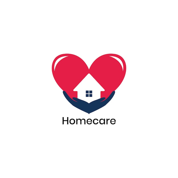 Logo Homecare Odpowiednie Dla Firm Zajmujących Się Zdrowiem I Ochroną