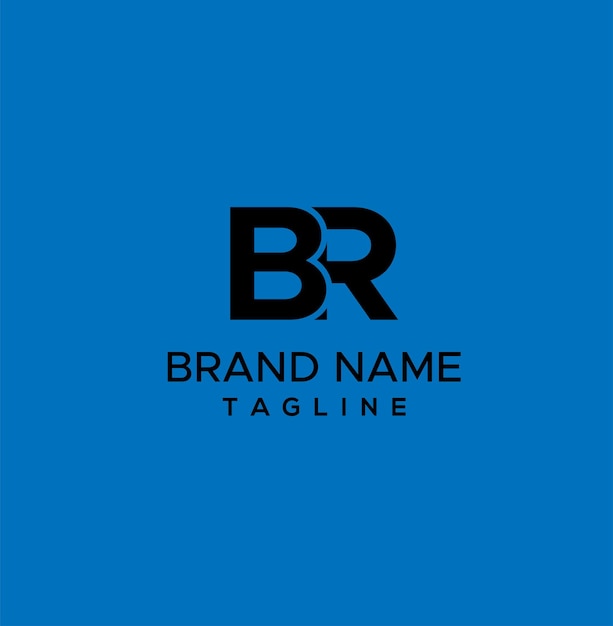 Logo i ikona litery BR
