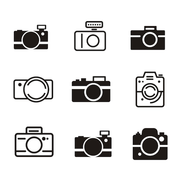 Logo ikony aparatu