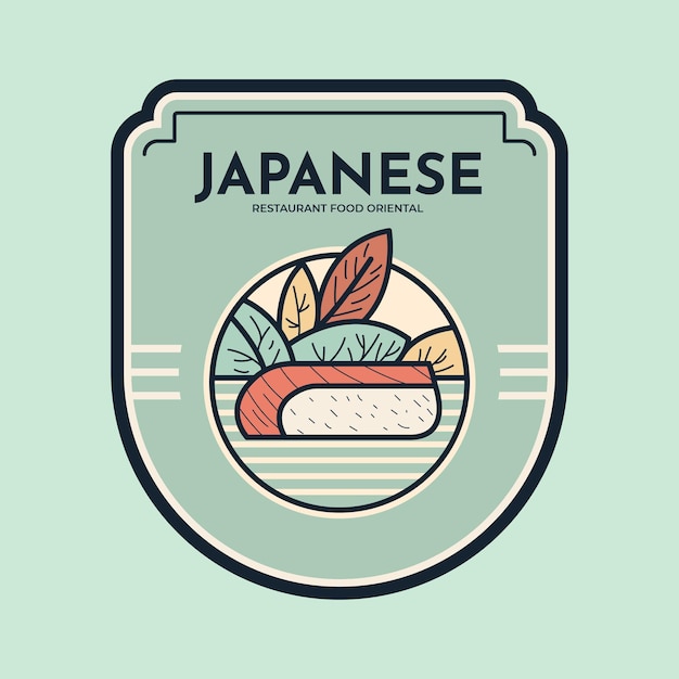 Logo Japońskiej Restauracji, Logo Sushi