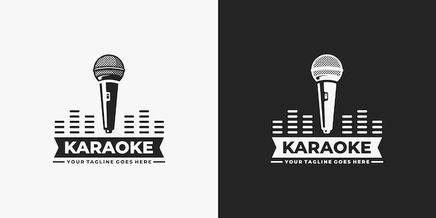 Plik wektorowy logo karaoke