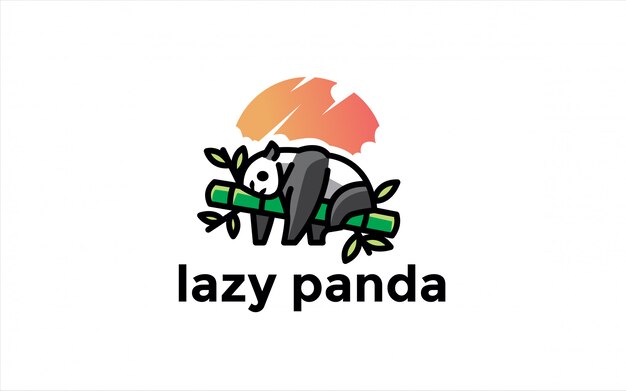 Logo Leniwa Panda