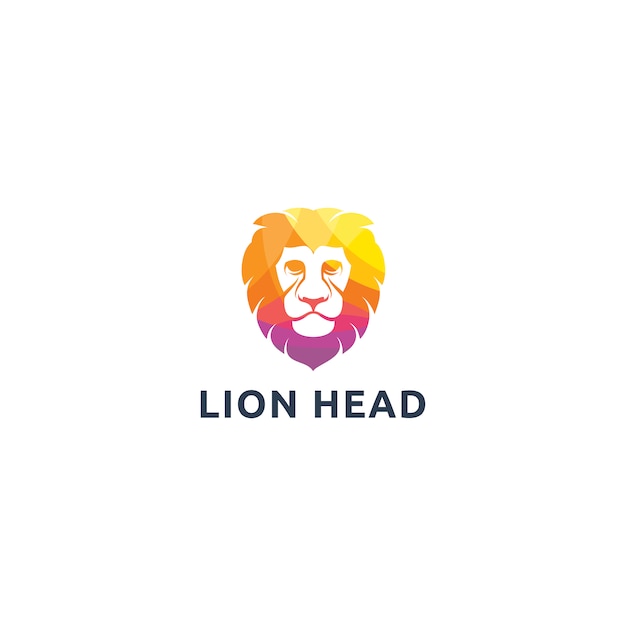 Logo Lion Head