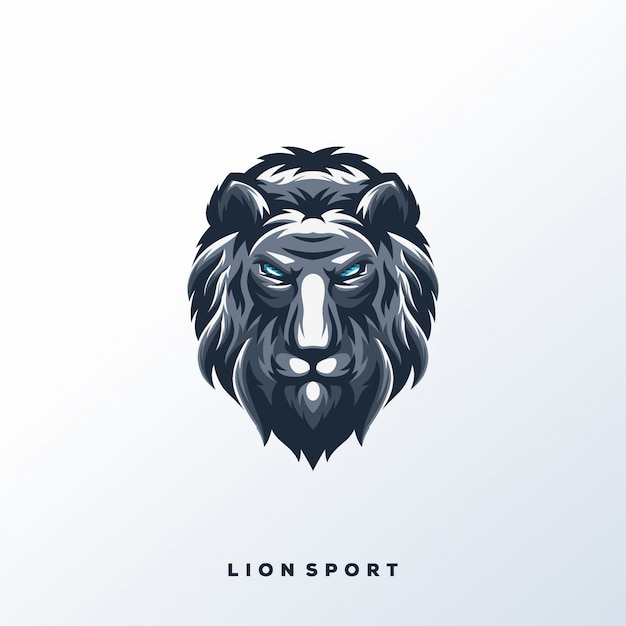 Plik wektorowy logo lion sport