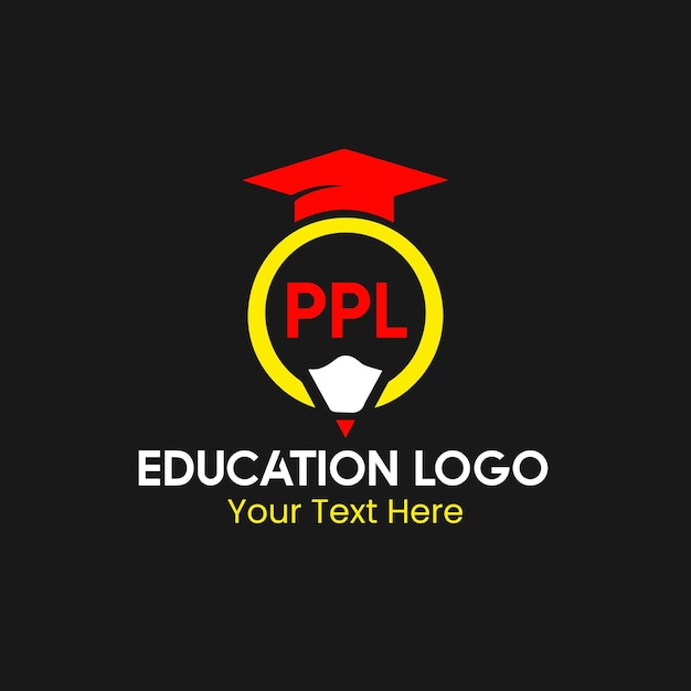 Logo Listu Ppl, Kreatywne Reklamy Logo Edukacji.